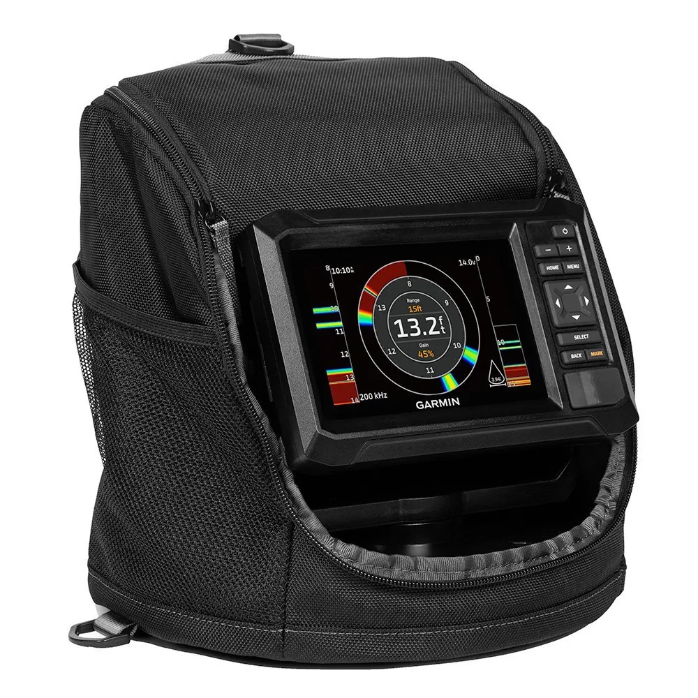 Garmin ECHOMAP UHD2 Keyed 5 cv Ice Fishing Bundle w/ECHOMAP UHD2 53cv & Dual Beam-IF Transducer