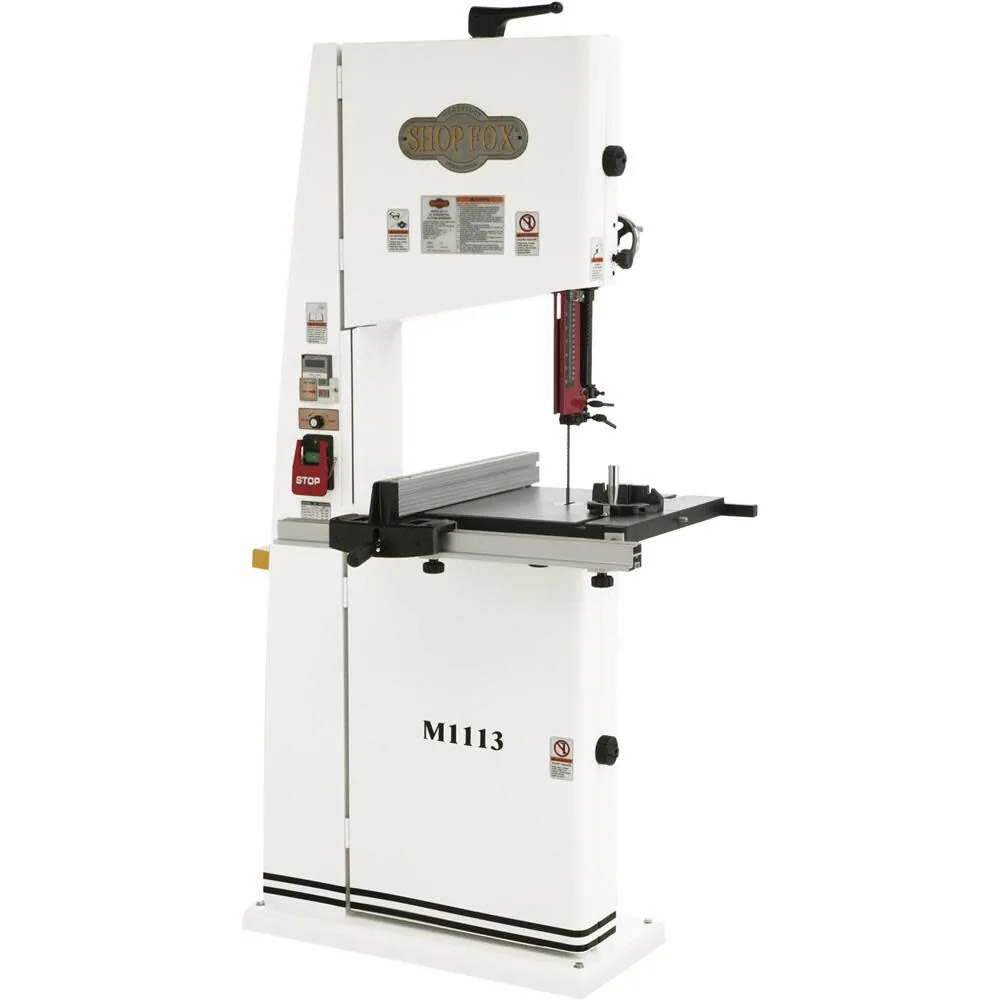 NEW Shop Fox 18 Inch Vertical Wood/Metal Bandsaw 220V 1 1/2HP 3 Phase