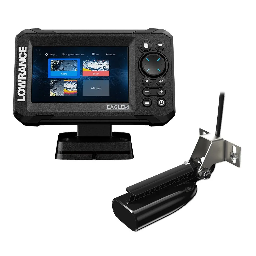 Lowrance Eagle 5 Combo – SplitShot Transducer w/C-MAP Charts