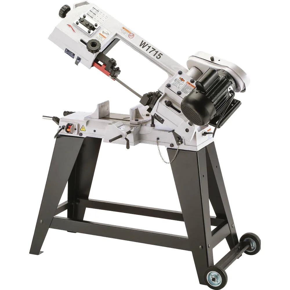 NEW Shop Fox 4-1/2 Inch x 6 Inch Metal Cutting Bandsaw 3/4 HP