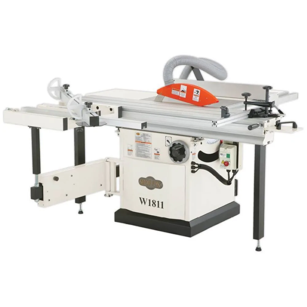 NEW Shop Fox 10in Sliding Table Saw 230V 5HP 1 Phase