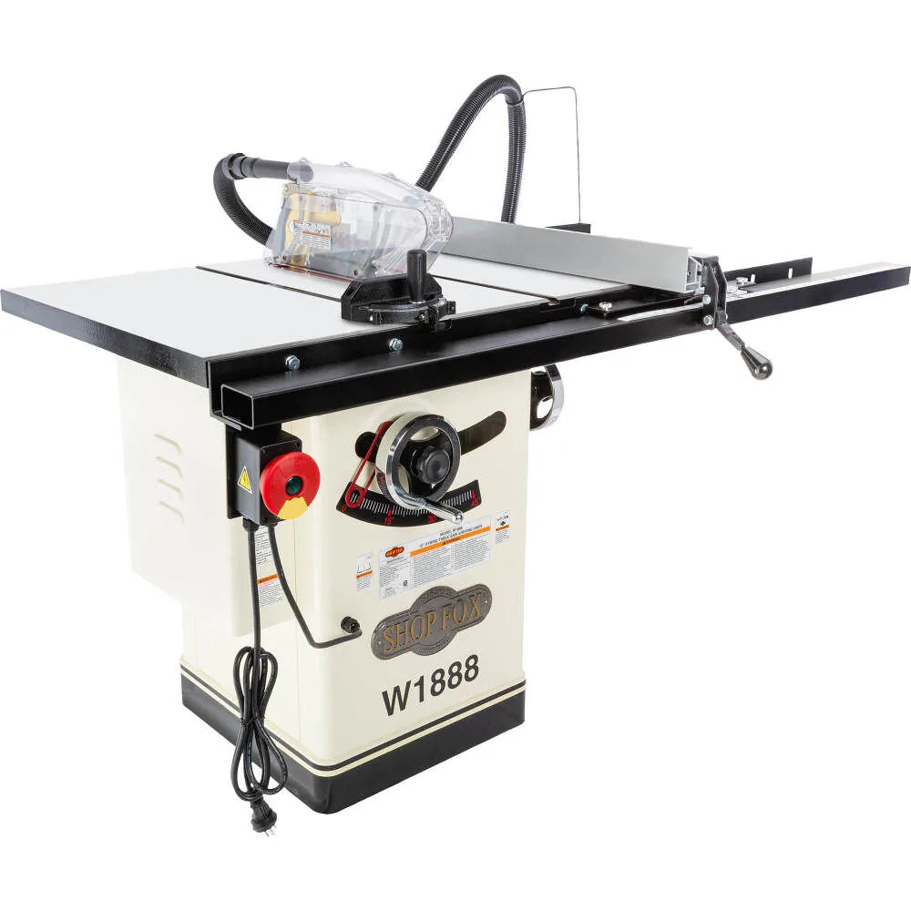 NEW Shop Fox 10 Inch 2HP Hybrid Table Saw with Riving Knife