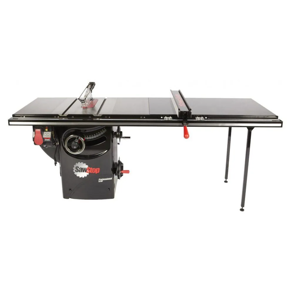 NEW Sawstop 10 in. 3 HP Professional Cabinet Saw with 52 In. Fence