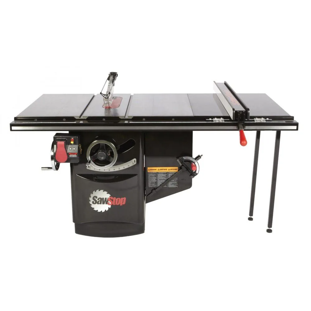 NEW Sawstop 10 Inch 5 HP 36In Industrial Cabinet Saw 230V Single Phase
