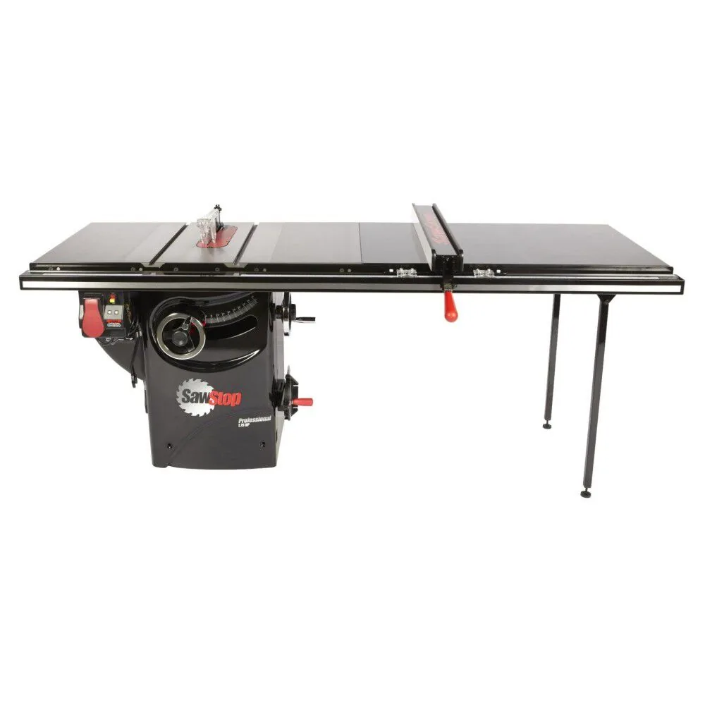 Sawstop 10 in. 1.75 HP Professional Cabinet Saw with 52 in. Fence