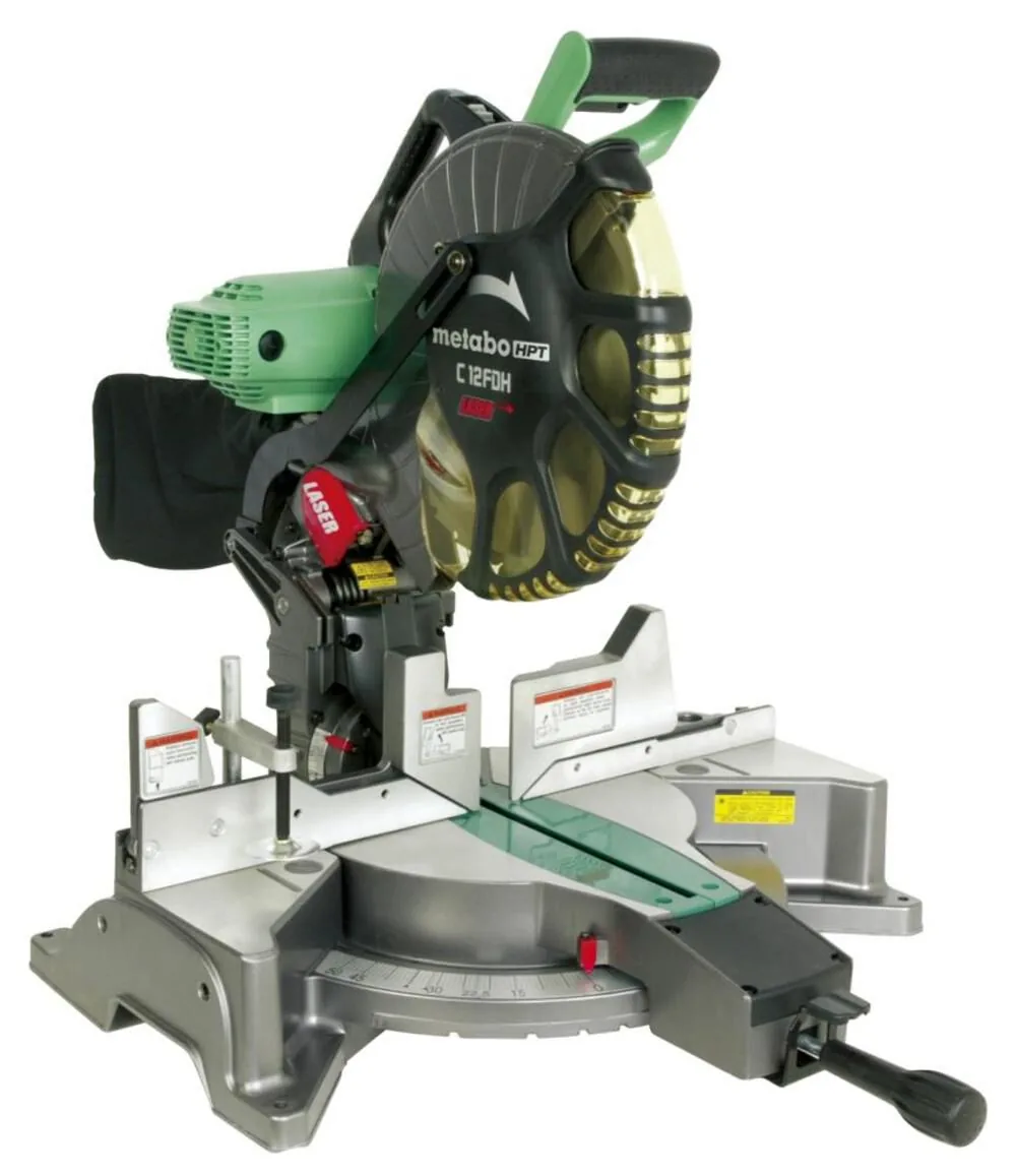 NEW Metabo HPT 12-in Dual Compound Miter Saw