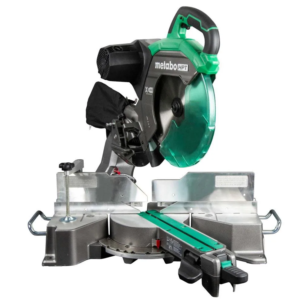 NEW Metabo HPT 12 Inch Dual Bevel Sliding Miter Saw