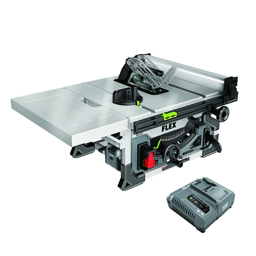 NEW FLEX 8-1/4 Inch Table Saw Stacked Lithium Kit