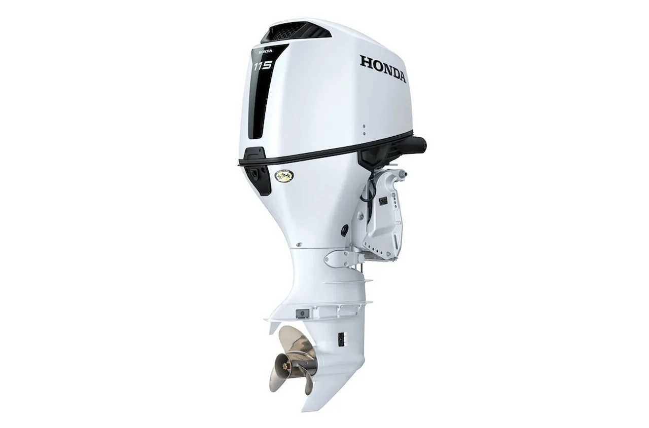 Honda 115HP BF115JK1LDA White iST Outboard – 20″ Shaft