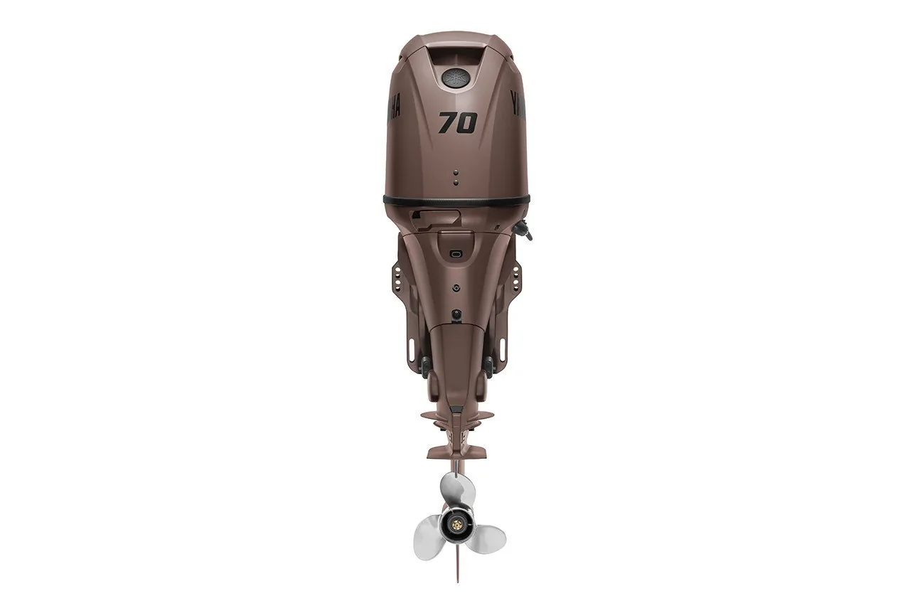 Yamaha 70HP F70LB3 Matte Brown Outboard – 20″ Shaft
