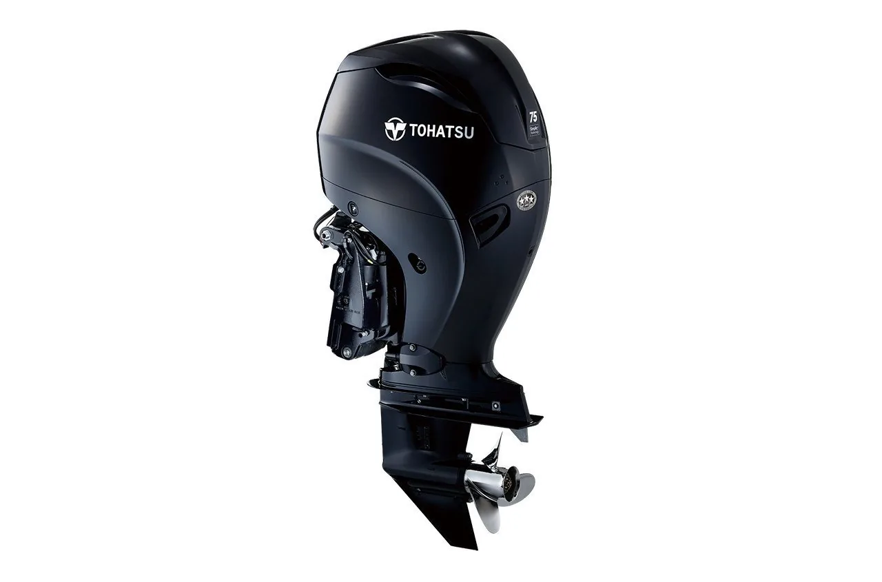 Tohatsu 75HP MFS75AETL 4-Stroke Outboard – 20″ Shaft