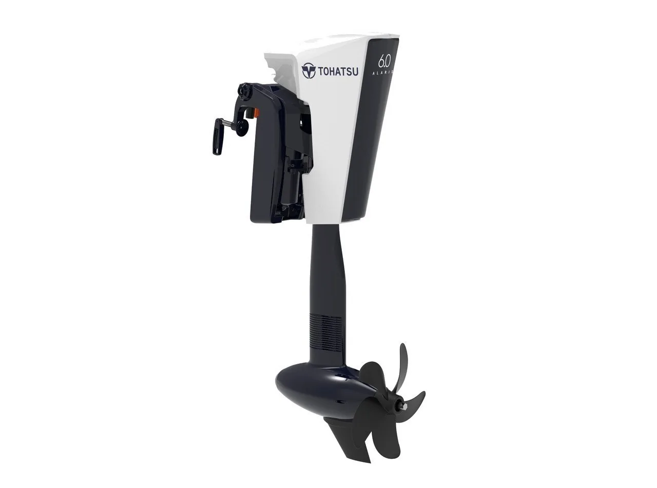 Tohatsu Alaris MEP6.0APTS Electric Outboard – 9.9HP Equiv, 15″ Shaft