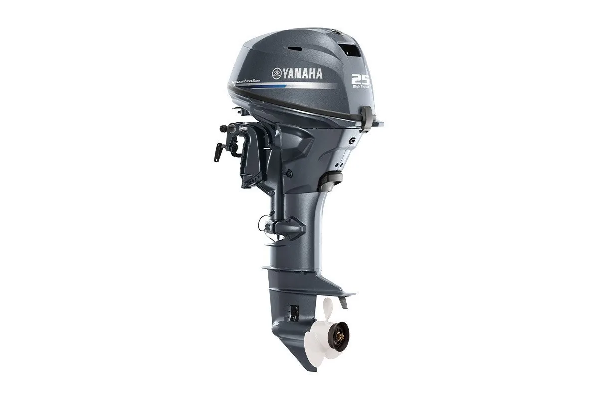 Yamaha 25HP F25LWC 4-Stroke Outboard – 20″ Shaft