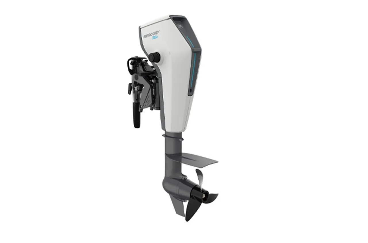 Mercury Avator 35EXLRC Electric Outboard – 5HP Equiv, 25″ Shaft