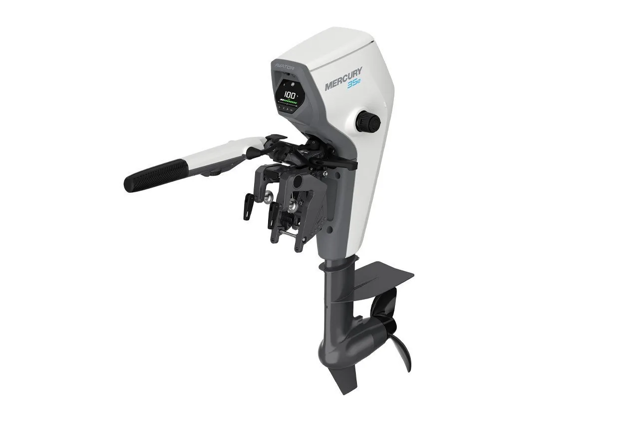Mercury Avator 35ESH Electric Outboard (Clearance) – 5HP Equiv, 15″ Shaft