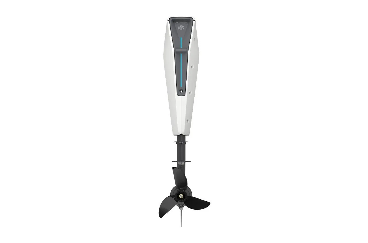 Mercury Avator 20EXLRC Electric Outboard – 5HP Equiv, 25″ Shaft