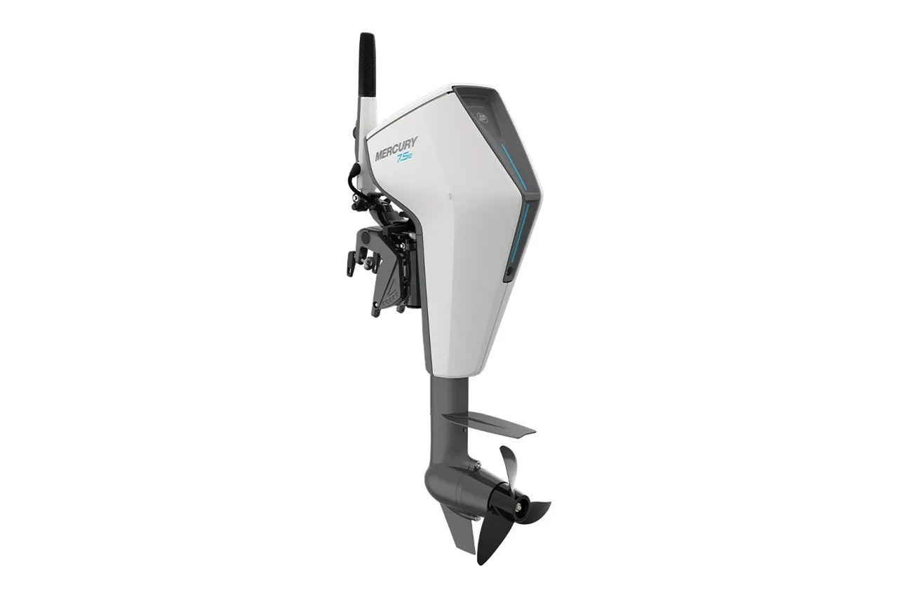 Mercury Avator 7.5ESH Electric Outboard – 3.5HP Equiv, 15″ Shaft