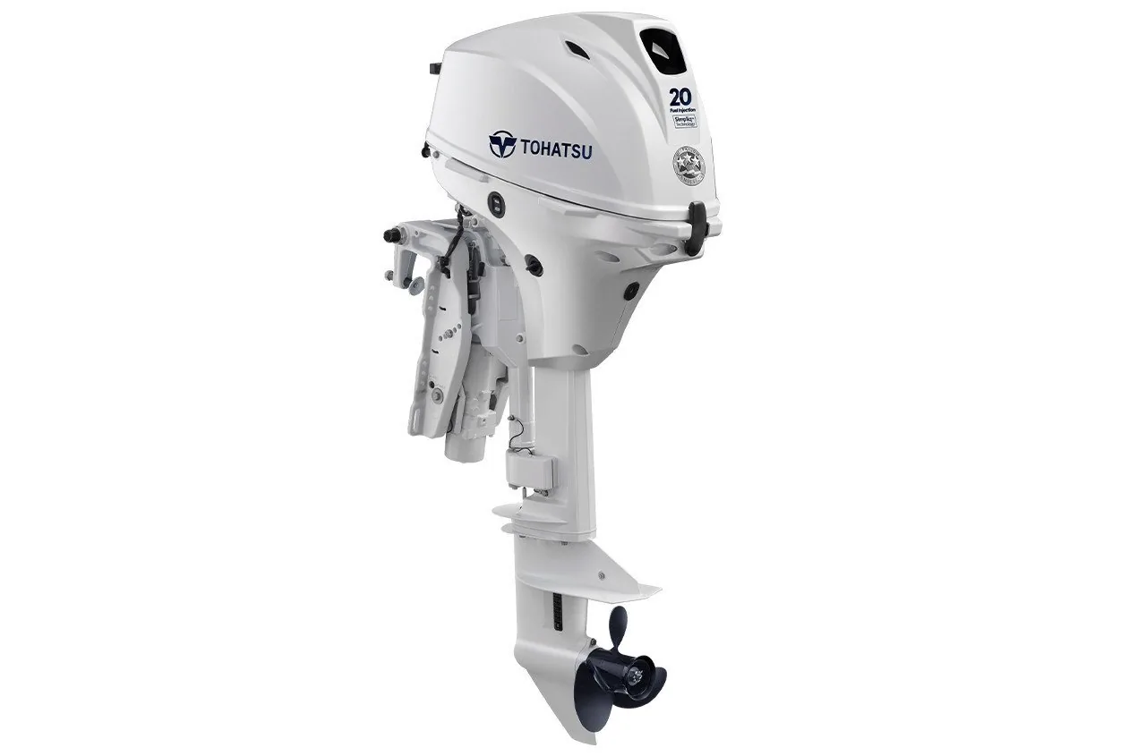 Tohatsu 20HP MFS20EWEPTS 4-Stroke Outboard – 15″ Shaft