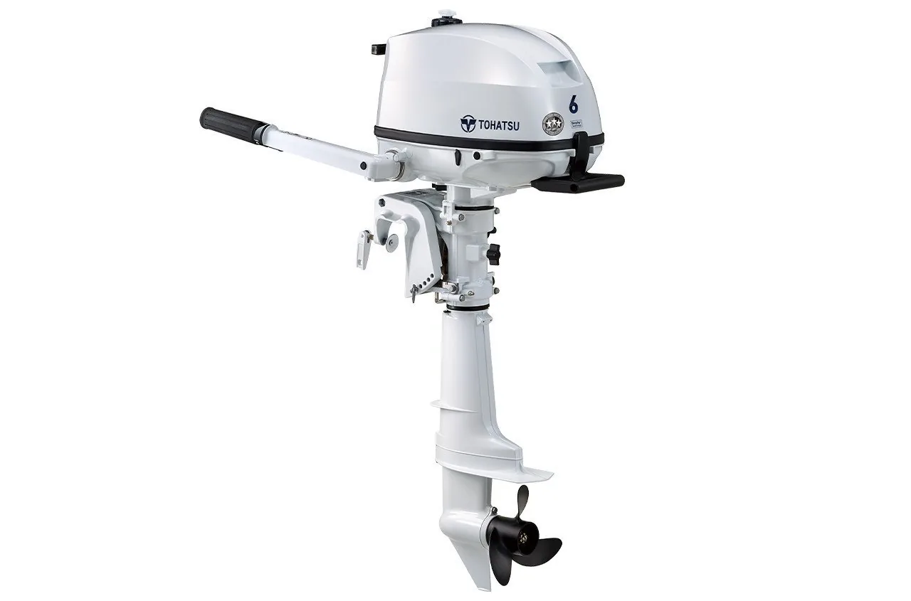 Tohatsu 6HP MFS6DWDL 4-Stroke Outboard – 20″ Shaft