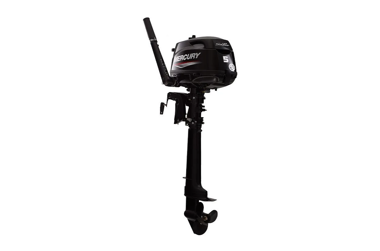 Mercury 5HP 5MLHA Sail Power Outboard – 20″ Shaft