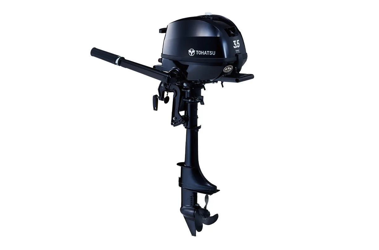 Tohatsu 3.5HP MFS3.5CS 4-Stroke Outboard – 15″ Shaft