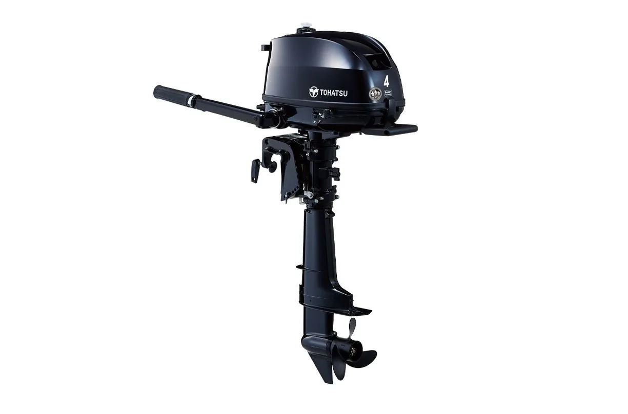 Tohatsu 4HP MFS4DDS 4-Stroke Outboard – 15″ Shaft