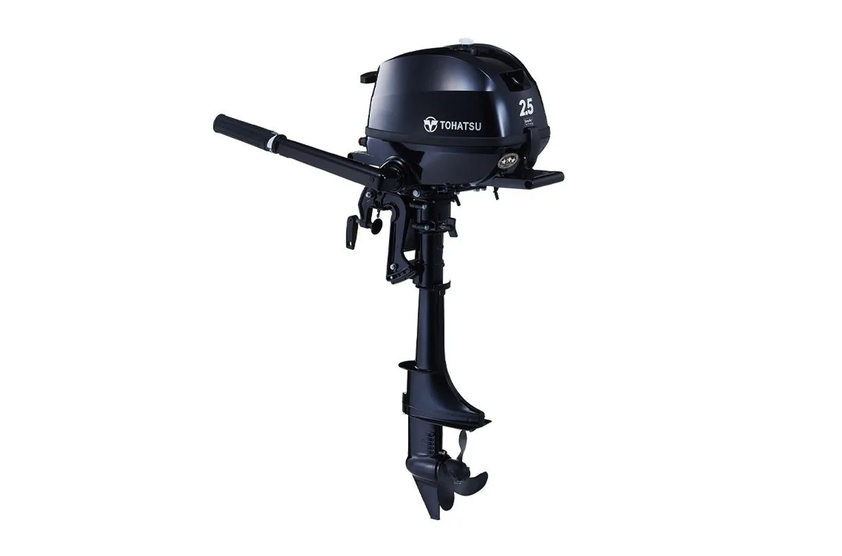 Tohatsu 2.5HP MFS2.5CS 4-Stroke Outboard – 15″ Shaft