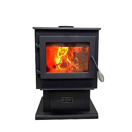 Grand Teton Collection Wood-Burning Targhee T100 Stove, 2000 sq ft. 48,000 BTU