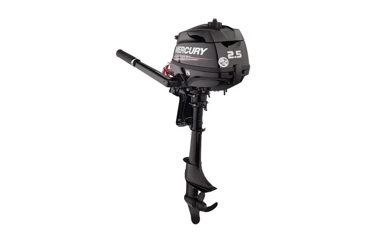Mercury 2.5HP 2.5MH 4-Stroke Outboard – 15″ Shaft