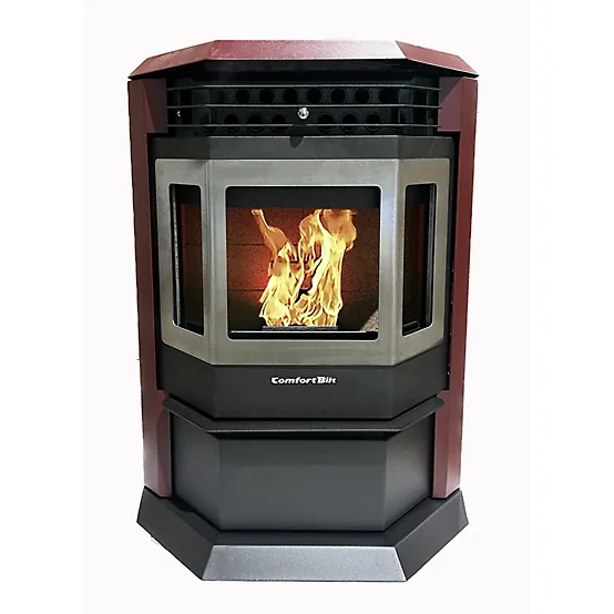 ComfortBilt HP22 Pellet Stove, 2,800 sq. ft., Burgundy