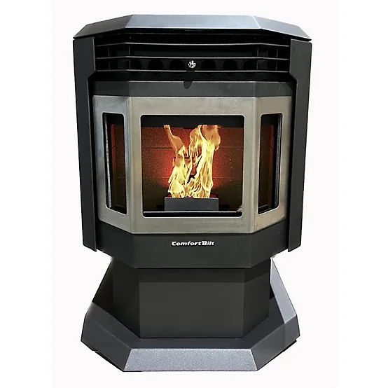 ComfortBilt HP21 Pellet Stove, 2,400 sq. ft., Black