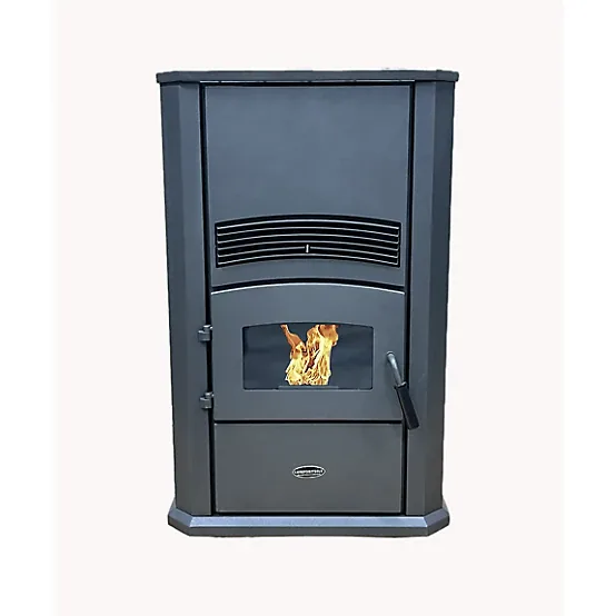 ComfortBilt HP42-Alpine Pellet Stove, 2,800 sq. ft., Black, 32,155 BTU