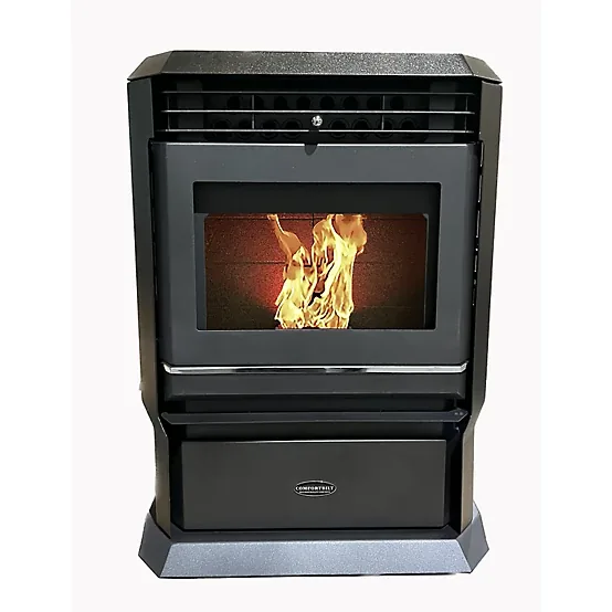 ComfortBilt HP61 Pellet Stove, 3,000 sq. ft., 51 lb. Hopper Capacity, Bronze