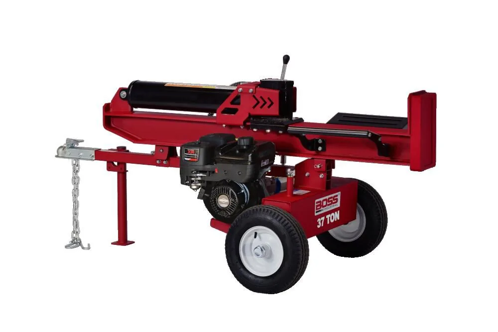 NEW Boss Industrial 37-Ton Horizontal/Vertical Gas Log Splitter