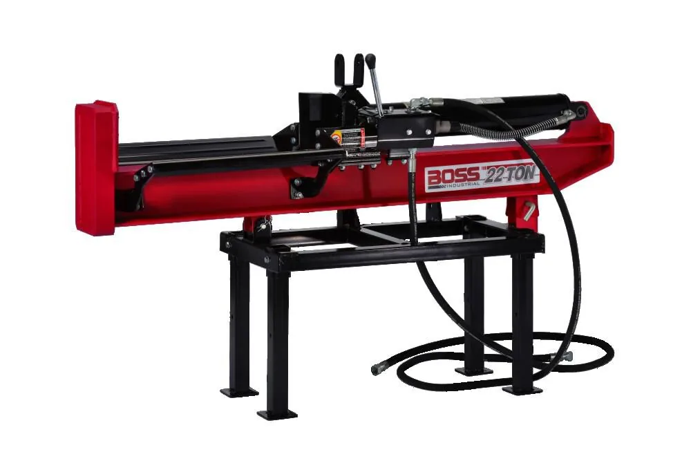 NEW Boss Industrial 3 Point Tractor Drive Dual Action 22 Ton Horizontal / Vertical Log Splitter