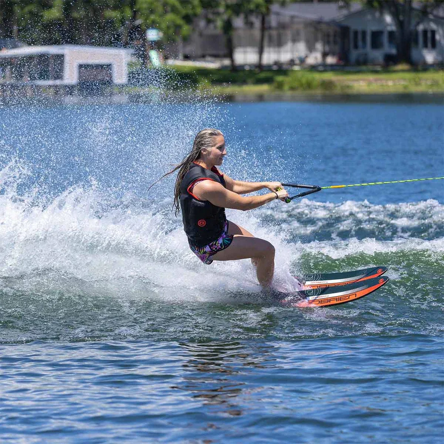 O’Brien Celebrity 64″ Combo Water Skis – Red