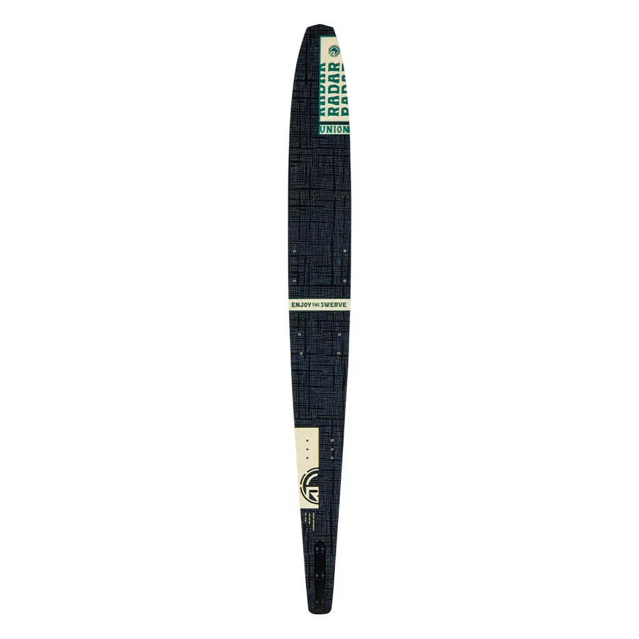 Radar Union Slalom Ski w/ Prime Binding and Adjustable Rear Toe Plate