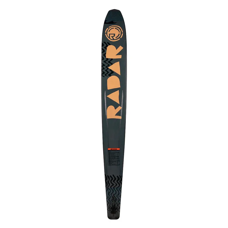 Radar Session Slalom Ski w/ Vector BOA Binding and Vector BOA Adjustable Rear Toe Plate