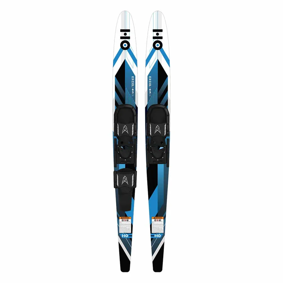HO Excel 67″ Combo Water Skis w/ Horseshoe Bindings