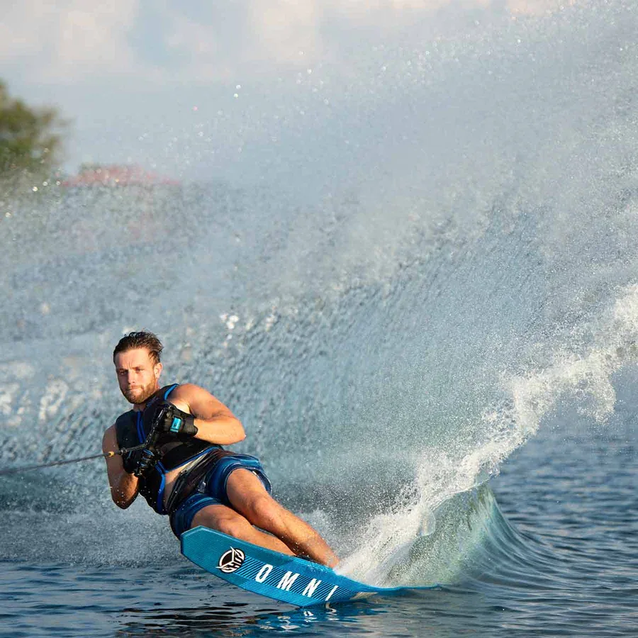 HO Omni Slalom Ski w/ Double Stance UltraLite Bindings