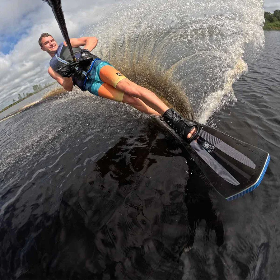 HO Omni Slalom Ski w/ Double Stance UltraLite Bindings