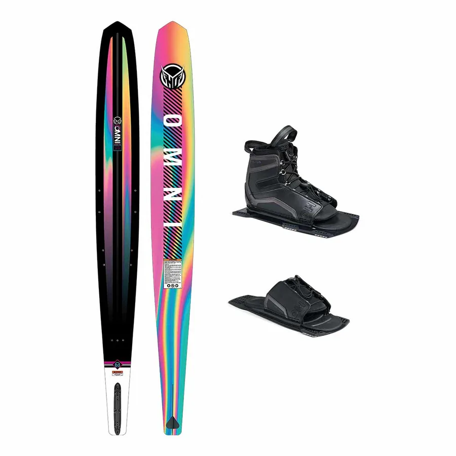 HO Women’s Omni Slalom Ski w/ Stance UltraLite Binding and Adjustable Rear Toe Plate