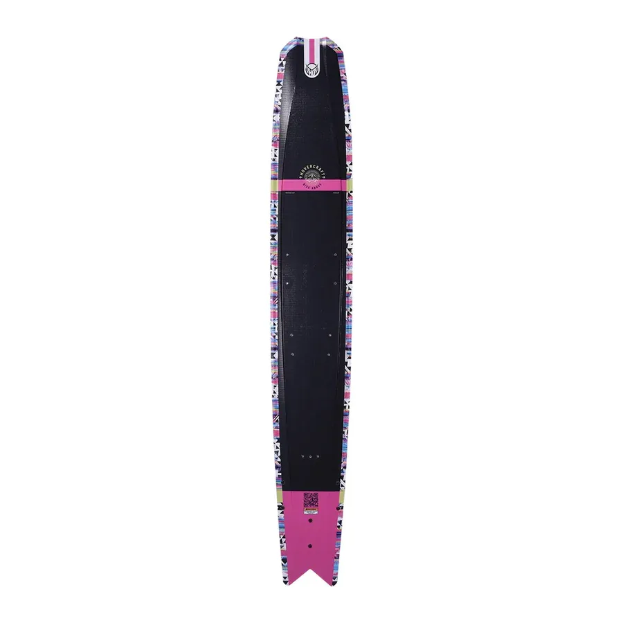 HO Hovercraft Tribal Pink Slalom Ski w/ Women’s Double Stance 110 Bindings