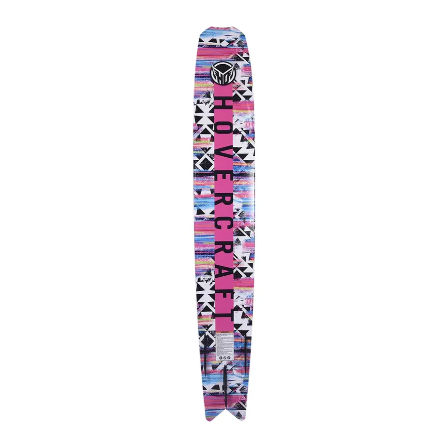 HO Hovercraft Tribal Pink Slalom Ski w/ Women’s Double Stance 110 Bindings
