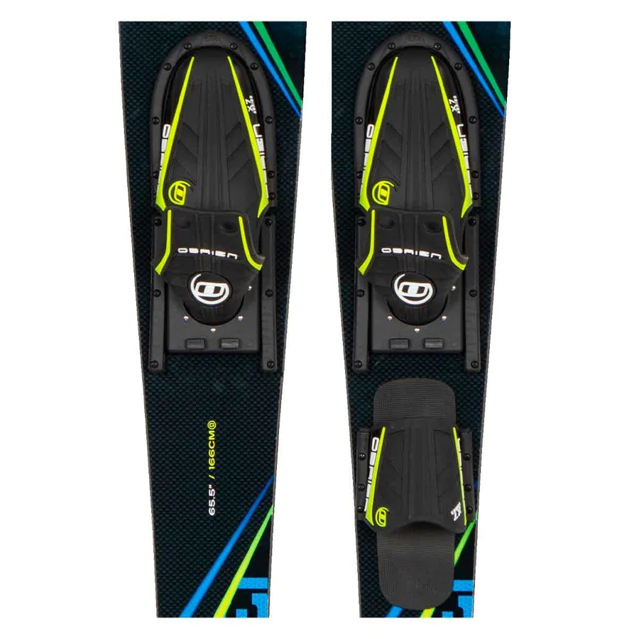 O’Brien Vortex 65.5″ Combo Water Skis – Blue