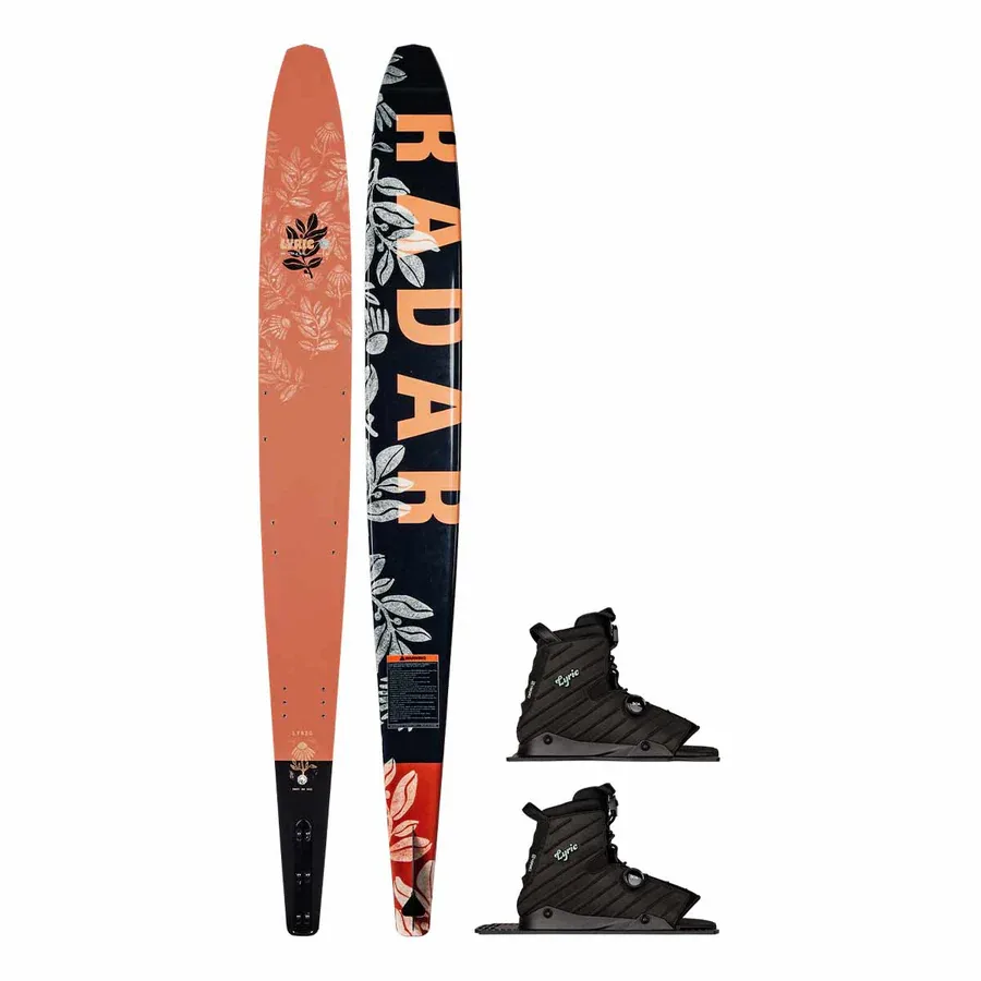 Radar Women’s Lyric Alloy Slalom Ski w/ Double Lyric BOA Bindings