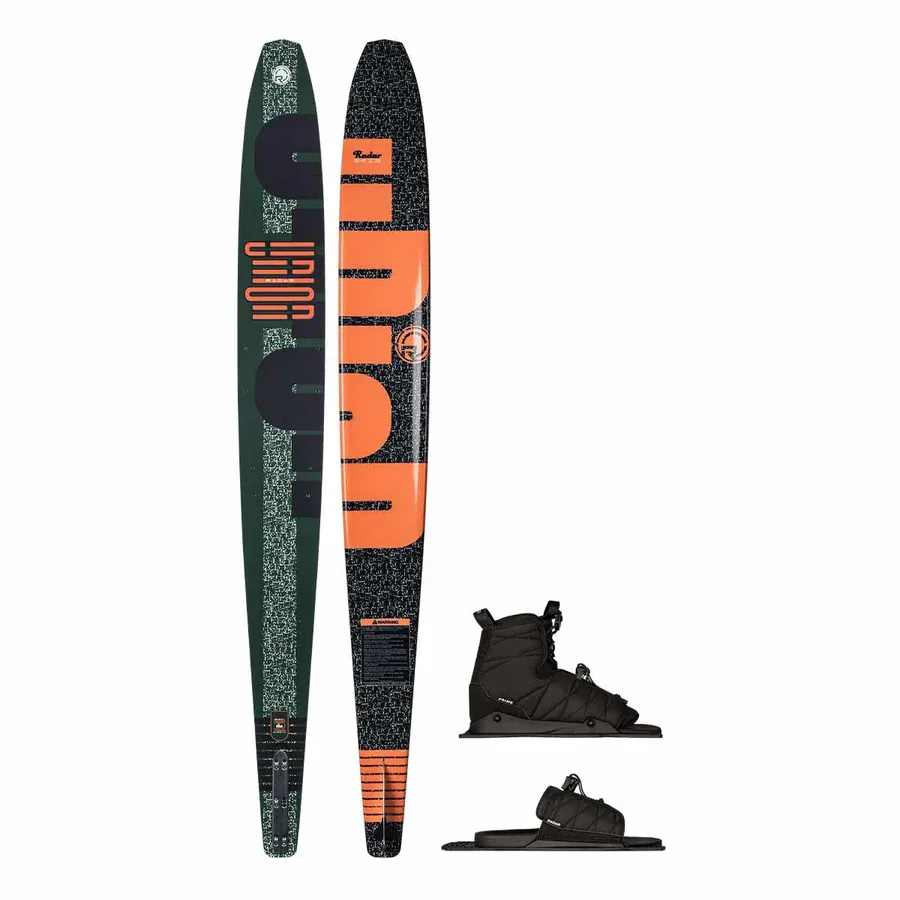 Radar Women’s Union Slalom Ski w/ Prime Binding and Adjustable Rear Toe Plate