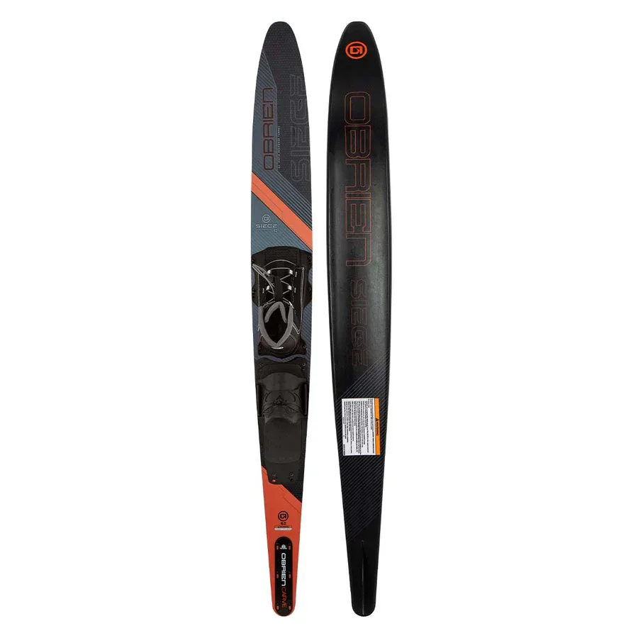 O’Brien Jr Siege Slalom Ski w/ Jr Z9 Binding & Rear Toe Plate