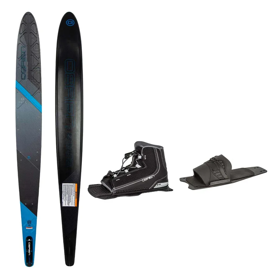 O’Brien Siege Slalom Ski w/ Z9 Binding & Rear Toe Plate