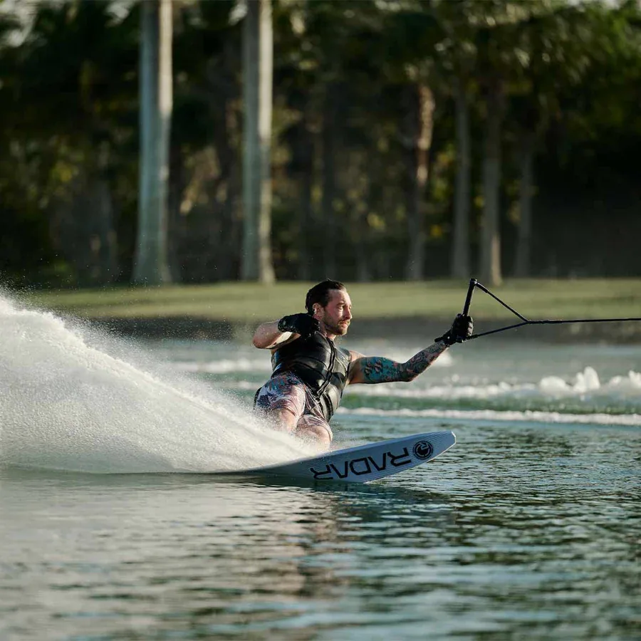 Radar Vapor Lithium Slalom Ski w/ Double Carbitex Vector BOA Bindings